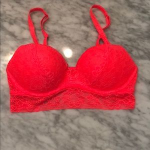 PINK! Padded bralette